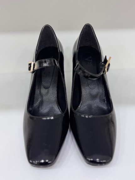 Topuklu Önden Kemerli Zarif Ayakkabı